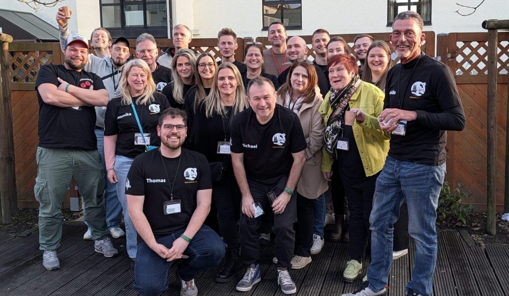 Das Team von Schock4Life e.V. in neuen Vereinstrikots bei der Rhein-Sieg Schockmeisterschaft.